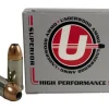 Underwood Ammunition 9mm Luger 115 Grain Jacketed Hollow Point Box of 20