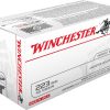 Winchester USA Ammunition 223 Remington 45 Grain Jacketed Hollow Point Box of 40