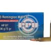 Prvi Partizan Match Ammunition 223 Remington 75 Grain Hollow Point Boat Tail