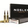 Nosler Match Grade Ammunition 6.5mm-284 Norma 140 Grain Custom Competition Hollow Point Boat Tail Box of 20