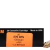 HSM Trophy Gold Ammunition 270 Winchester 130 Grain Berger Hunting VLD Hollow Point Boat Tail Box of 20