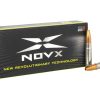 NovX Pentagon Ammunition 300 AAC Blackout 125 Grain Solid Copper Hollow Point Lead Free Box of 20