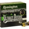 Remington HD Ultimate Defense Ammunition 45 ACP 185 Grain Brass Jacketed Hollow Point