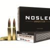 Nosler Match Grade Ammunition 308 Winchester 168 Grain Custom Competition Hollow Point Boat Tail Box of 20