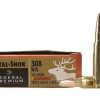 Federal Premium Ammunition 308 Winchester 165 Grain Barnes TSX Hollow Point Lead-Free Box of 20