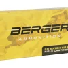Berger Match Grade Ammunition 300 Norma Magnum 230 Grain Hybrid OTM Tactical Box of 20
