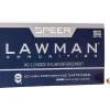 Speer Lawman CleanFire Ammunition 9mm Luger 147 Grain Full Metal Jacket