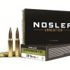 Nosler E-Tip Ammunition 308 Winchester 168 Grain E-Tip Lead-Free Box of 20