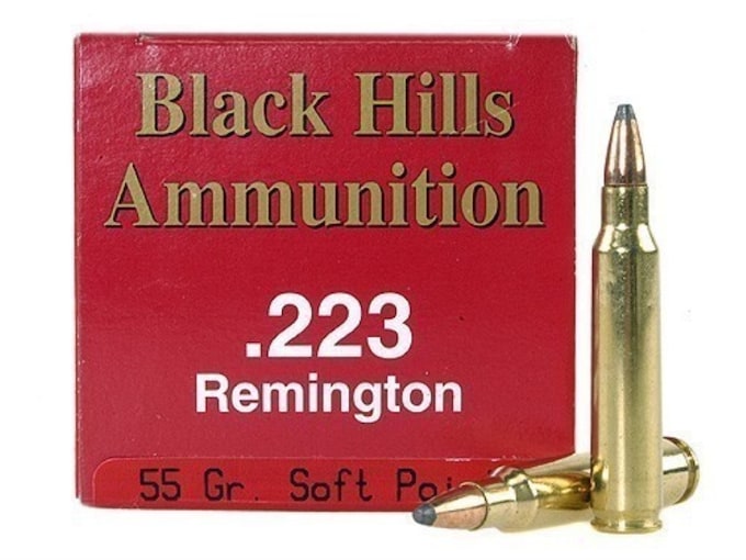 Black Hills Ammunition 223 Remington 55 Grain Soft Point Box of 50
