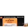 HSM Trophy Gold Ammunition 30-06 Springfield 185 Grain Berger Hunting VLD Hollow Point Boat Tail Box of 20
