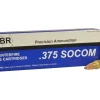 SBR Ammunition 375 SOCOM 250 Grain Sierra Spitzer Boat Tail Box of 20