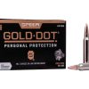 Speer Gold Dot Ammunition 223 Remington 75 Grain Gold Dot Bonded Soft Point Box of 20