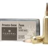 Federal Power-Shok Ammunition 7mm Winchester Short Magnum (WSM) 150 Grain Soft Point Box of 20