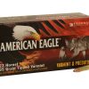 Federal American Eagle Varmint and Predator Ammunition 22 Hornet 35 Grain Tipped Varmint Box of 50