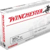 Winchester USA Ammunition 357 Sig 125 Grain Full Metal Jacket