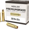 Nosler Custom Brass 308 Winchester Box of 50