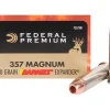 Federal Premium Vital-Shok Ammunition 357 Magnum 140 Grain Barnes XPB Hollow Point Lead-Free Box of 20