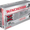 Winchester USA Cowboy Ammunition 45 Colt (Long Colt) 250 Grain Lead Flat Nose Box of 50