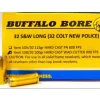 Buffalo Bore Ammunition 32 S&W Long 100 Grain Hard Cast Wad Cutter Box of 20