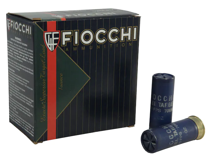 Fiocchi Low Recoil Ammunition 12 Gauge 2-3/4" 1 oz #7 Non-Toxic Steel Shot Box 25