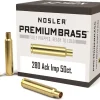 Nosler Custom Brass 280 Ackley Improved 40-Degree Shoulder Box of 50
