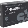 SK Semi-Auto Rifle Ammunition 22 Long Rifle 40 Grain Lead Round Nose