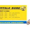 Buffalo Bore Ammunition 44 Remington Magnum 300 Grain Jacketed Flat Nose