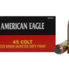 Federal American Eagle Ammunition 45 Colt (Long Colt) 225 Grain Jacketed Soft Point