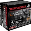 Winchester Dual Bond Ammunition 44 Remington Magnum 240 Grain Jacketed Hollow Point Box of 20