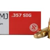 Sellier & Bellot Ammunition 357 Sig 140 Grain Full Metal Jacket Box of 50