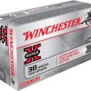 Winchester Super-X Ammunition 38 Special 158 Grain Lead Semi-Wadcutter
