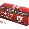 Hornady Varmint Express Ammunition 17 Hornady Magnum Rimfire (HMR) 17 Grain V-MAX