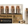Federal Premium Personal Defense Reduced Recoil Ammunition 38 Special 110 Grain Hydra-Shok Jacketed Hollow Point Box of 20