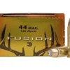 Federal Fusion Ammunition 44 Remington Magnum 240 Grain Bonded Jacketed Hollow Point Box of 20