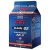 CCI Clean-22 Suppressor Ammunition 22 Long Rifle 45 Grain Black Polymer Coated Lead Round Nose Box of 200
