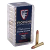 Fiocchi Ammunition 22 Winchester Magnum Rimfire (WMR) 40 Grain Jacketed Hollow Point