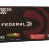 Federal Syntech Range Ammunition 380 ACP 95 Grain Total Synthetic Jacket (TSJ)