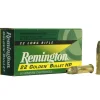 Remington Golden Bullet Ammunition 22 Long Rifle 36 Grain Plated Lead Hollow Point