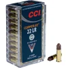 CCI Copper-22 Ammunition 22 Long Rifle 21 Grain Copper Hollow Point Lead-Free