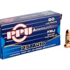Prvi Partizan Ammunition 25 ACP 50 Grain Full Metal Jacket Box of 50