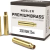 Nosler Custom Brass 338 Remington Ultra Magnum Box of 25