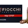 Fiocchi Ammunition 22 Long Rifle 40 Grain Plated Lead Round Nose