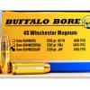 Buffalo Bore Ammunition 45 Winchester Magnum 230 Grain Jacketed Hollow Point Box of 20