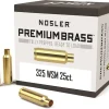 Nosler Custom Brass 325 Winchester Short Magnum (WSM) Box of 25