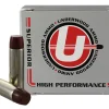 Underwood Ammunition 500 S&W Magnum 500 Grain Lead Flat Nose Gas Check Box of 20