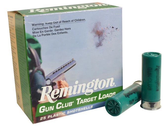 Remington Gun Club Target Ammunition 12 Gauge 2-3/4" 1-1/8 oz #9 Shot
