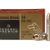 Federal Premium Personal Defense Ammunition 44 Remington Magnum 240 Grain Hydra-Shok Jacketed Hollow Point Box of 20