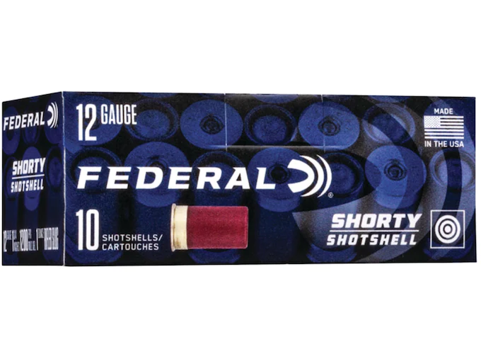 Federal Shorty Shotshell Ammunition 12 Gauge 1-3/4" 1 oz Rifled Slug Box of 10