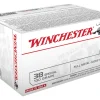 Winchester USA Ammunition 38 Special 130 Grain Full Metal Jacket (Bulk Packaged)