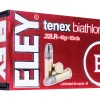 Eley Tenex Biathlon Ammunition 22 Long Rifle 40 Grain Lead Flat Nose